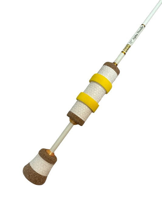 32” Gold & White Alpha Noodle- Glow Blank