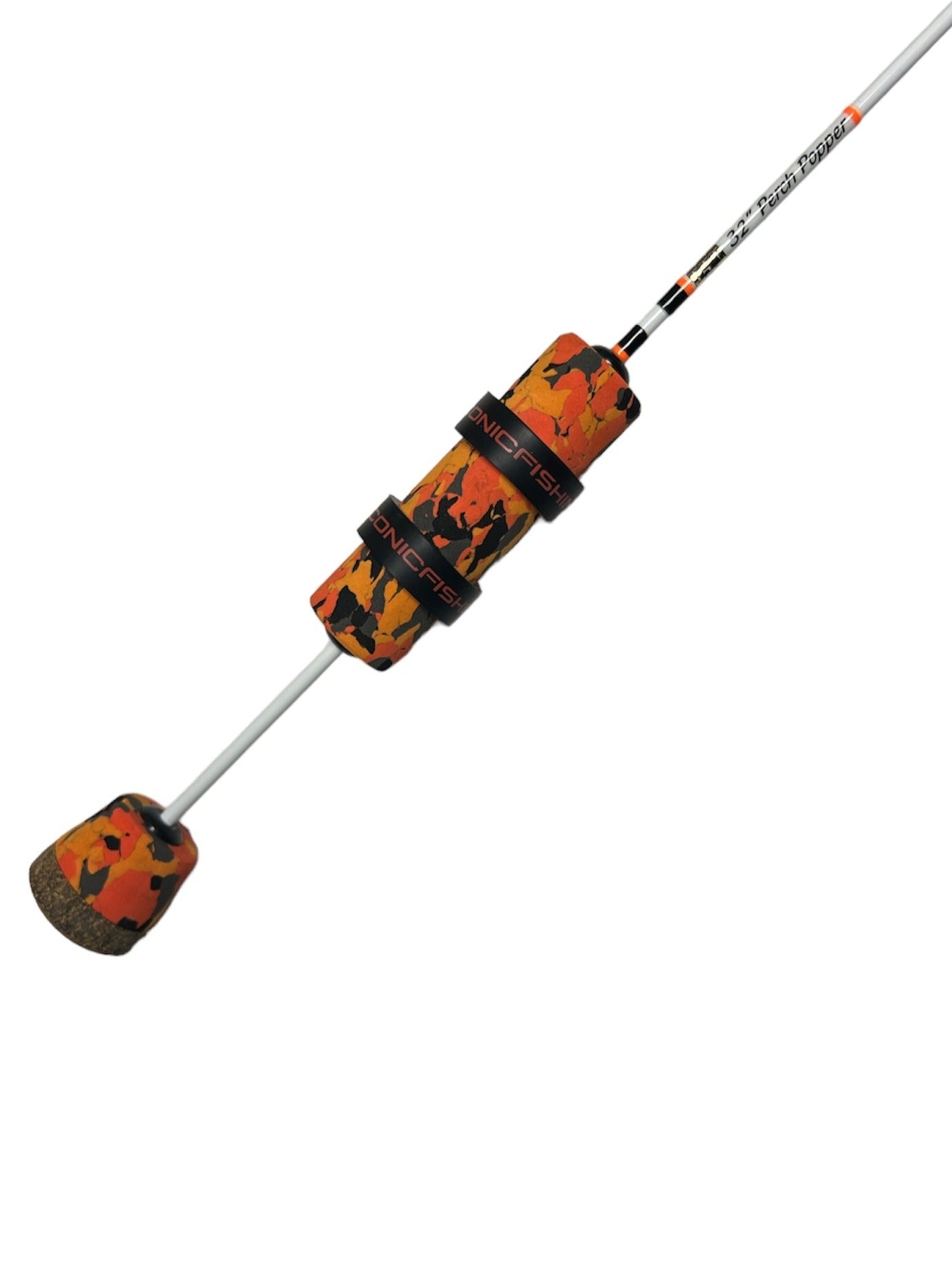 32” White, Orange & Blue Perch Popper