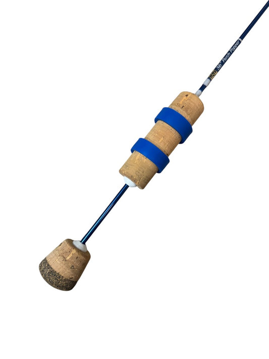 36” Blue & White Perch Popper