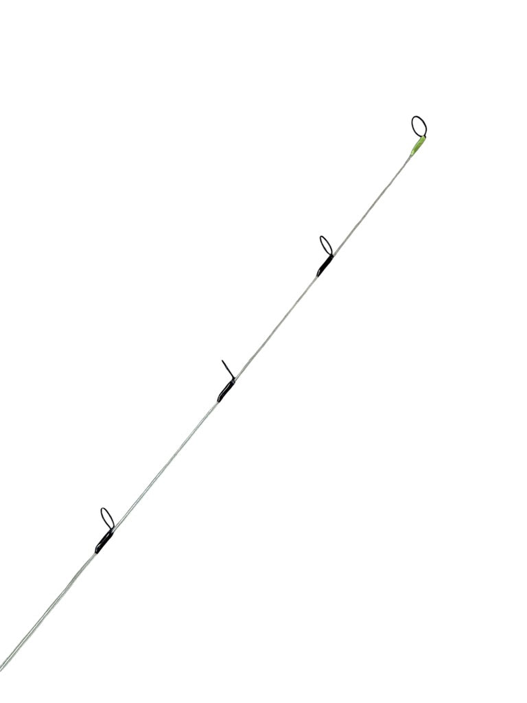 36” Black, Chartreuse  & Clear Alpha Noodle