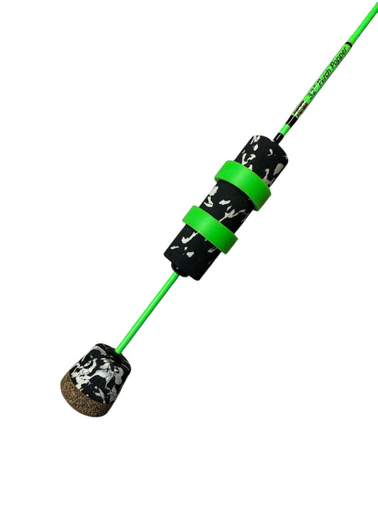 32” Black & Green Perch Popper