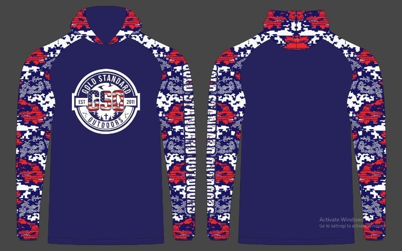 Merica SPF 50 Fishin Shirt - Pre-Order