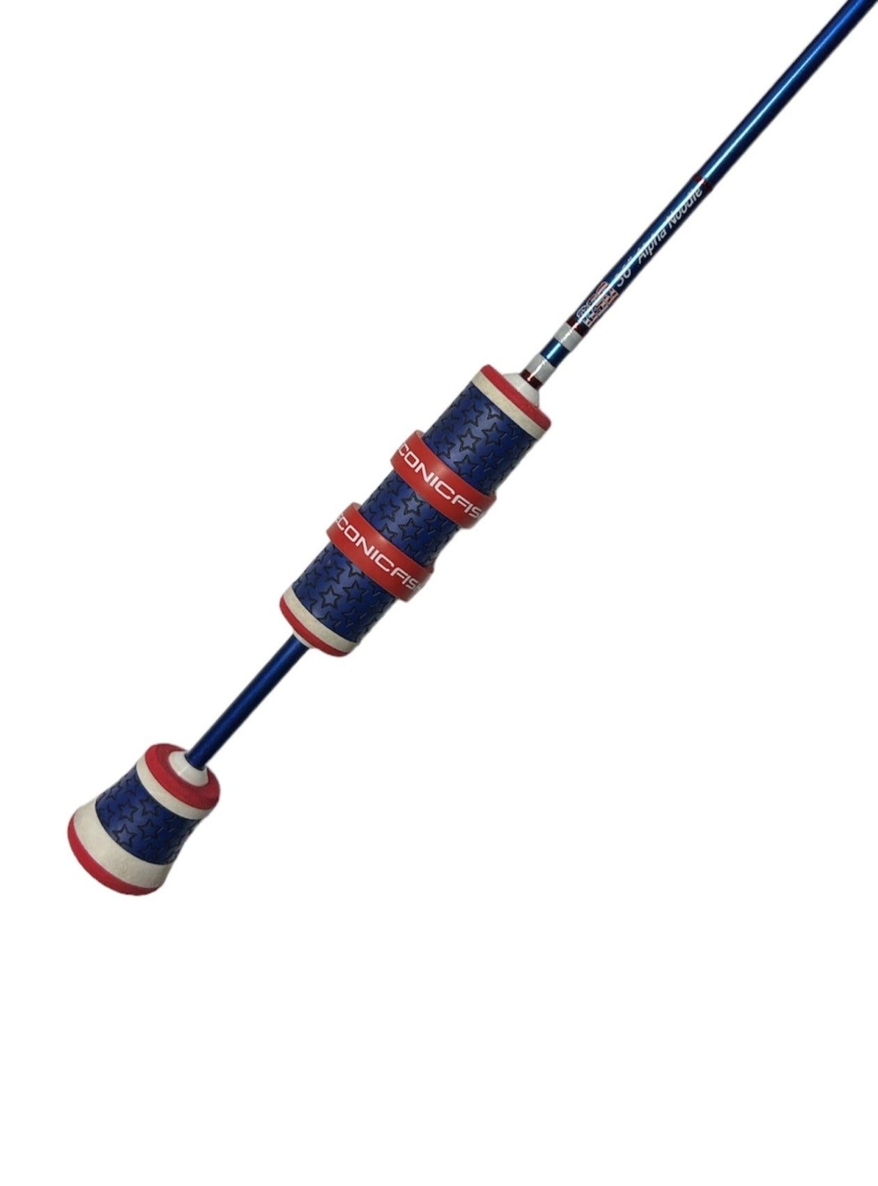 36” Blue & White Merica' Alpha Noodle
