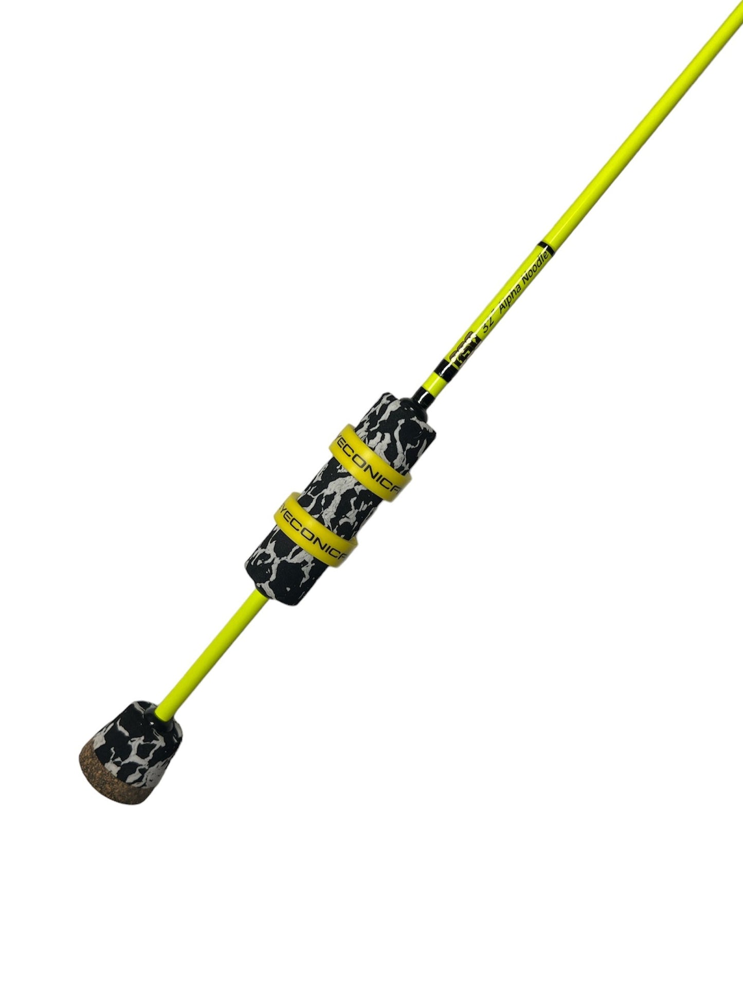 32” Yellow & Black Ice Camo Alpha Noodle