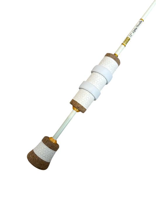 32” Gold & White Alpha Noodle- Glow Blank