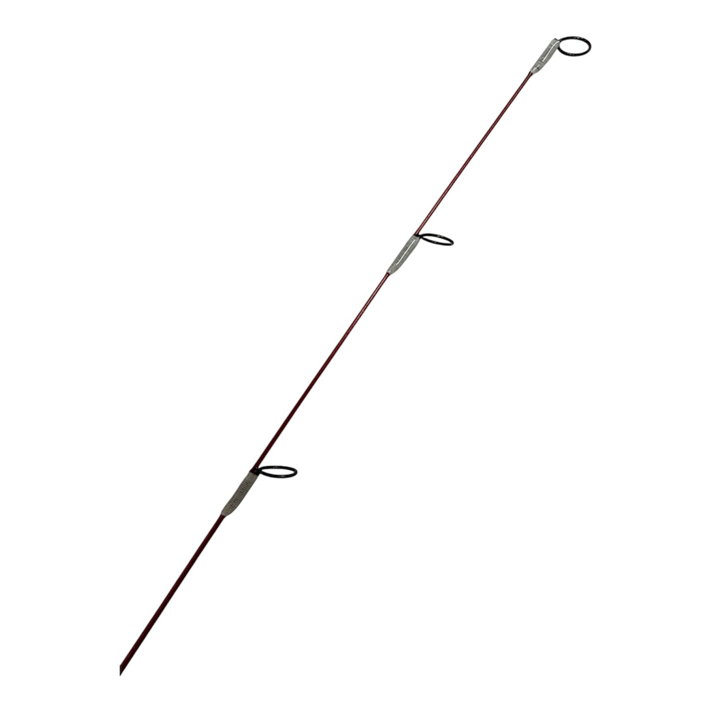 28” Red, Black & White Alpha Noodle- Glow Thread