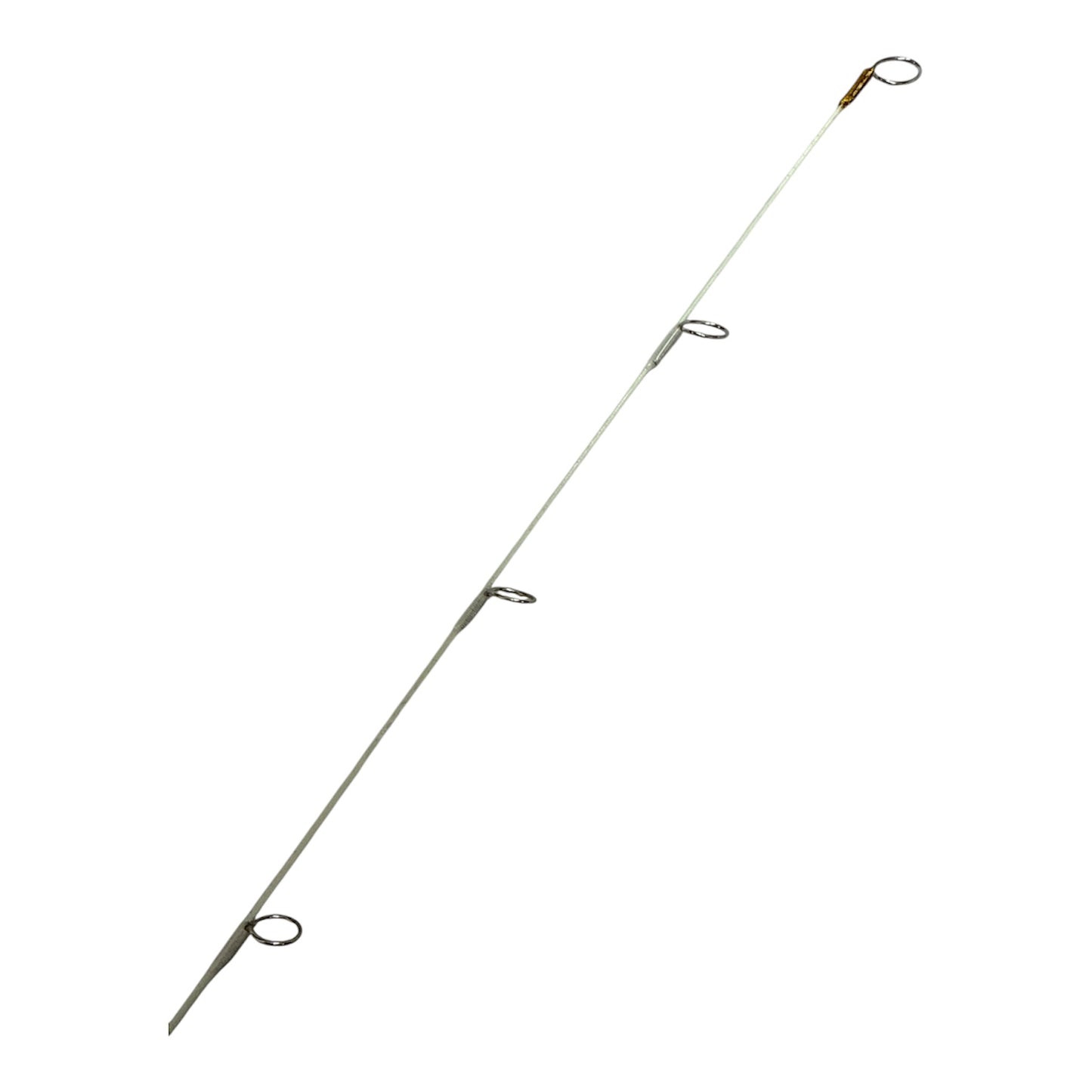 36” White & Gold Alpha Noodle- Glow Blank/Handle and 3D Printed Handle!