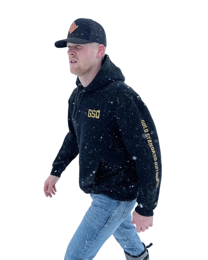 Classic Black & Gold Unisex Sweatshirt (SMALL + MEDIUM ONLY)