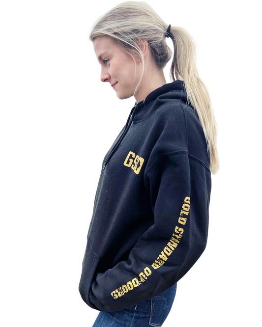 Classic Black & Gold Unisex Sweatshirt (SMALL + MEDIUM ONLY)