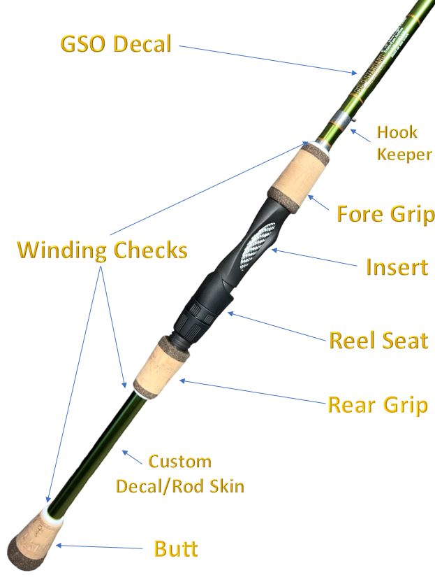 Custom Prodigy X Series Ultra-Light Spinning Rod