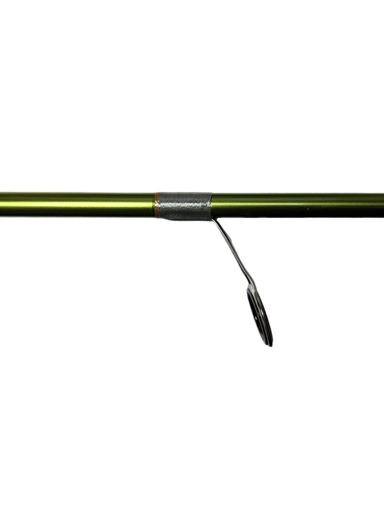 6'10" Med-Light Power Extra Fast Action Precision Strike Series Pre-Built Spinning Rod - Green & Silver