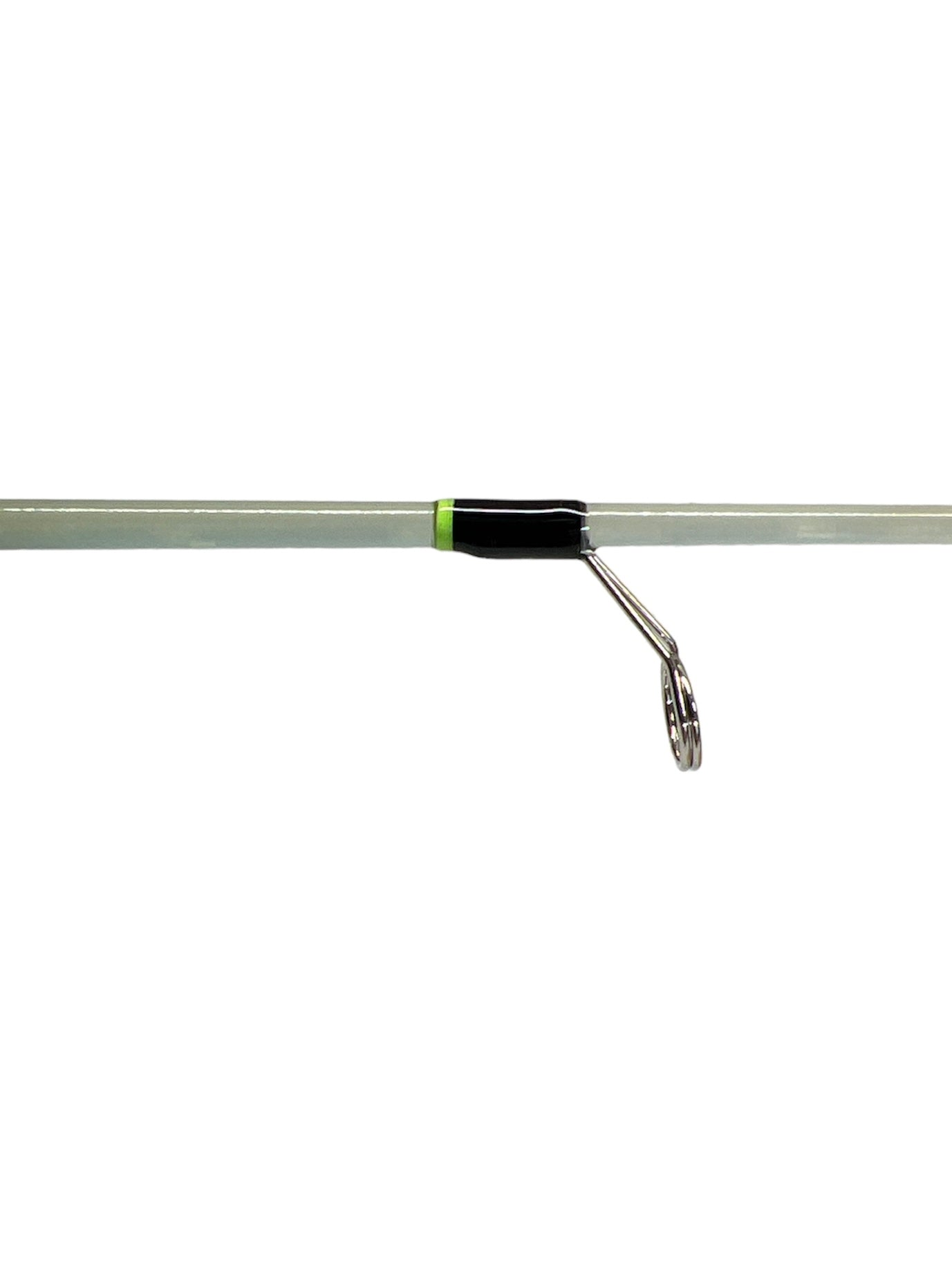 32” Clear Green, White & Black Alpha Noodle