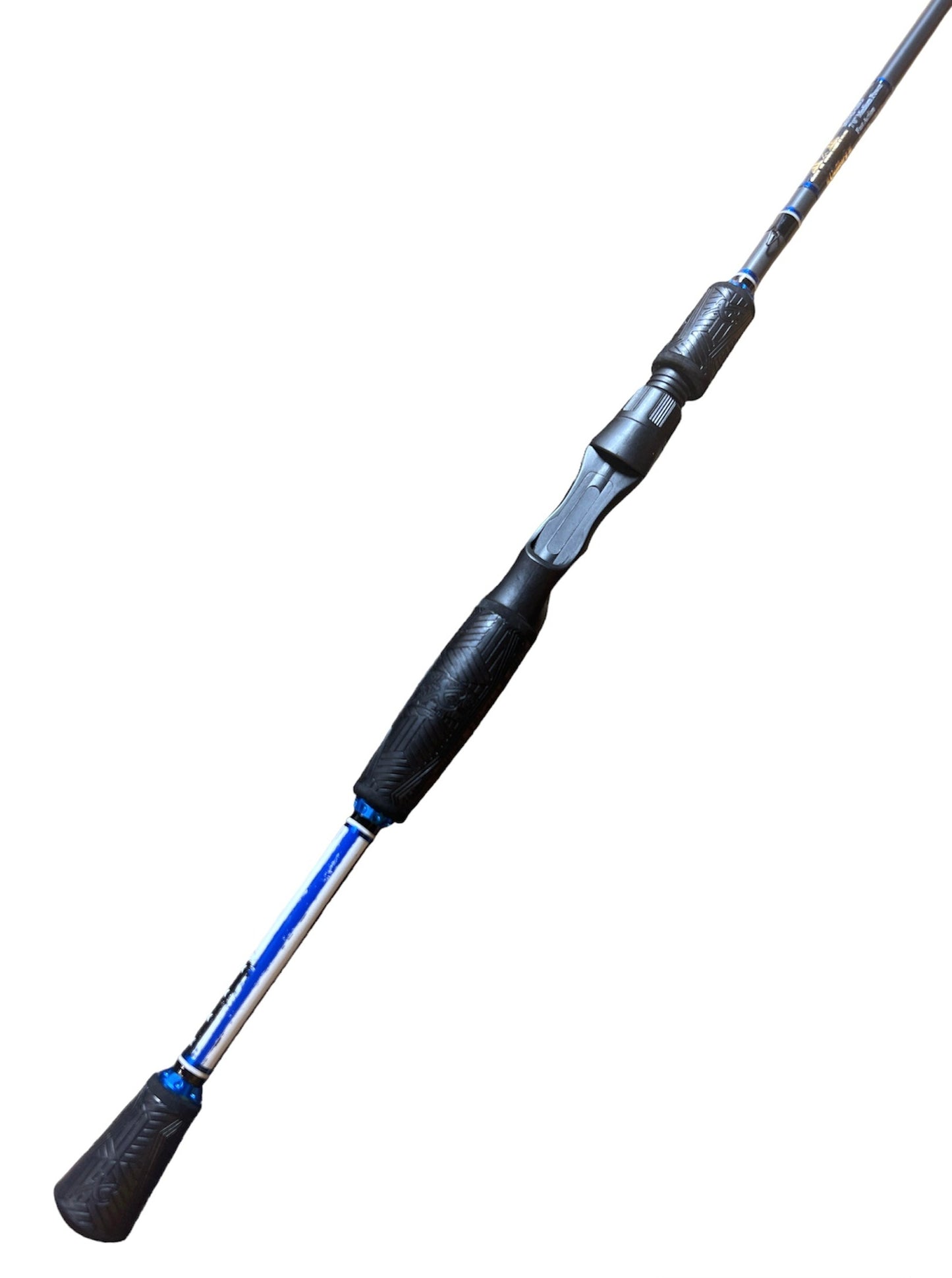 7'0" Medium Power Fast Action Bass Bully Pre-Built Casting Rod - BACK THE BLUE