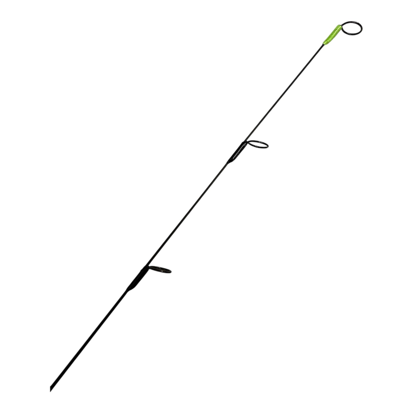 36” Black & Chartreuse Alpha Noodle- Carbon Fiber Handle