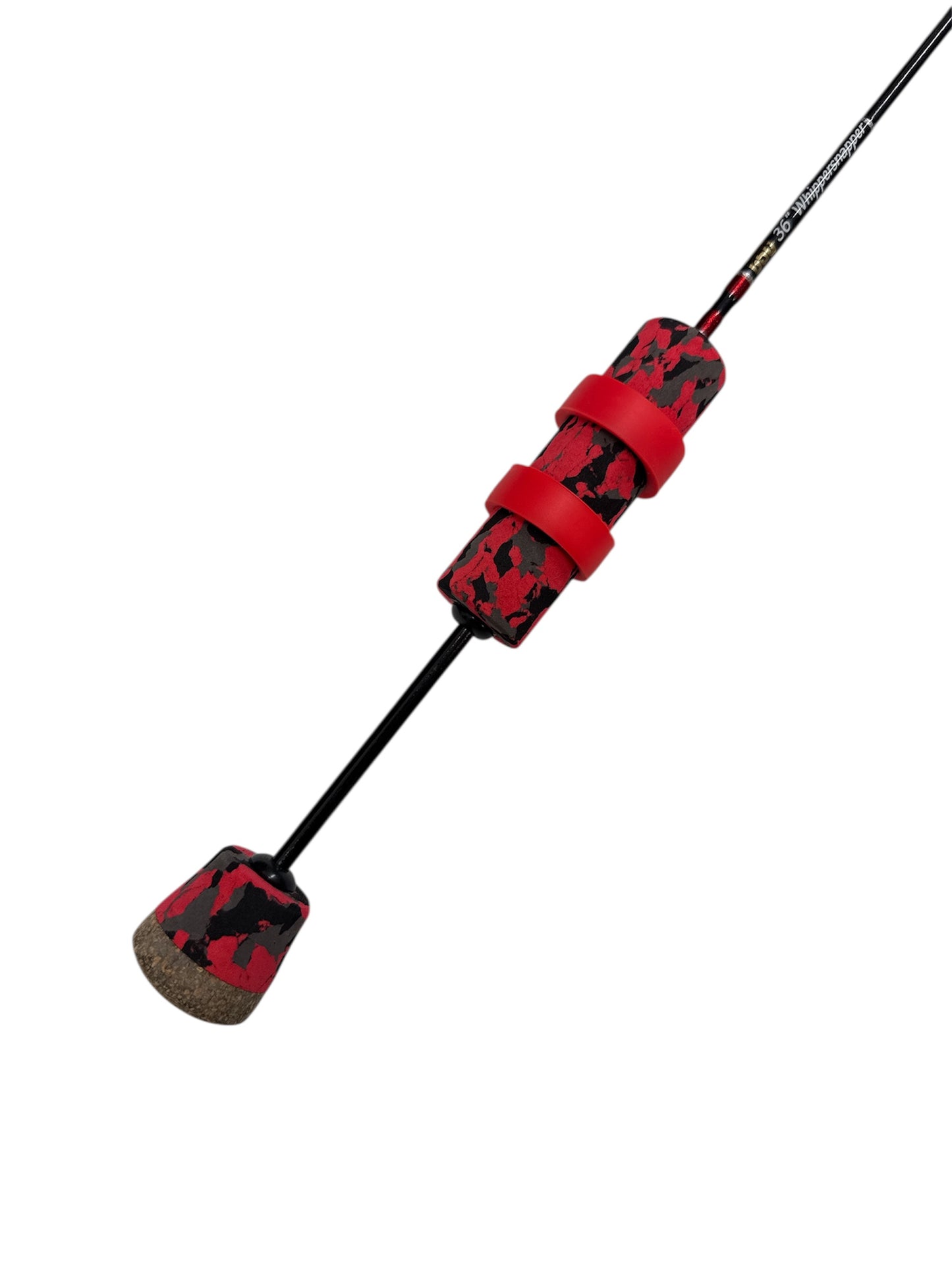 36” Black, Silver, & Red Whippersnapper